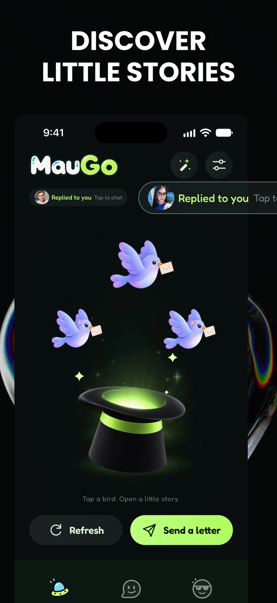 MauGo app screen 1